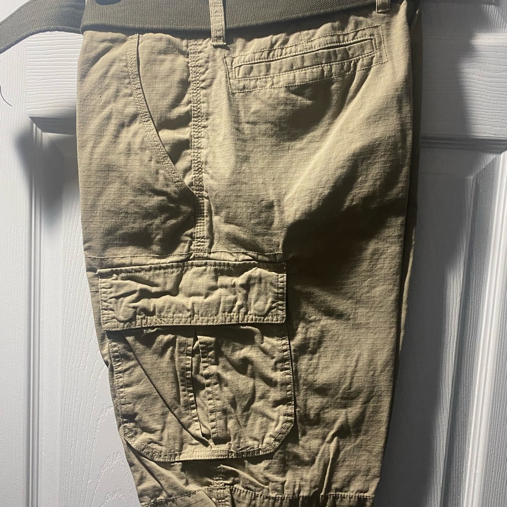 No Boundaries Khaki Cargo Shorts
